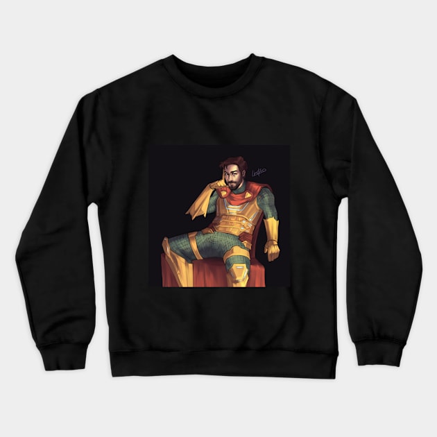 Mysterio - relaxed Crewneck Sweatshirt by lindigo